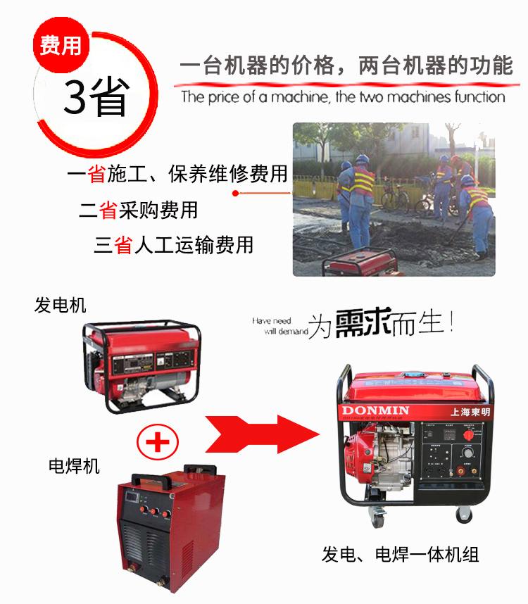 汽油发电焊机
